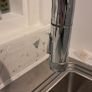 Chrome kitchen spray tap with hose Image 5