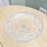Large Crystal Footed Comport Dish Image 3