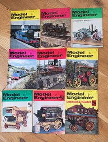 9 Model Engineer Magazines from 1970.