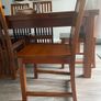 Solid wooden chairs Image 3