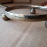 Carnival Glass Bowl On ( Epns ) Stand Image 5