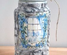Vintage Glass Jar