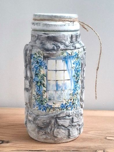 Vintage Glass Jar