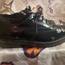 MARCO TOZZI Black Patent Derby Flats Image 2