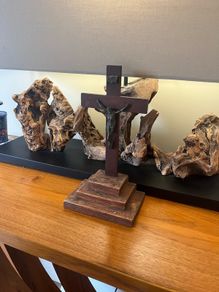 Antique Wooden Crucifix