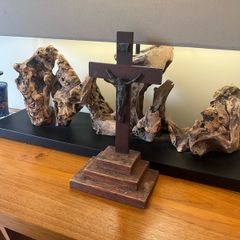 Antique Wooden Crucifix