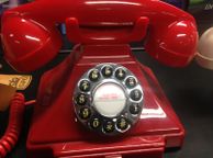 main image for ad Red Phone Telephone Classic Push Button