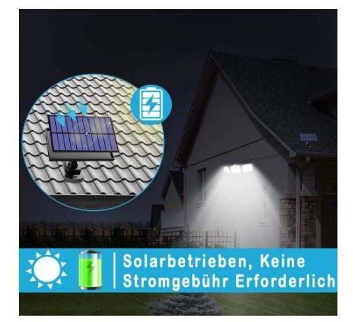 LED Solar Security Lights Motion Sensor