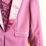Burgundy/Aubergine lace dress and crop jacket Image 2