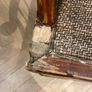 Indonesian wooden and rattan chair Image 5
