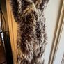 Long Max & Moi French Fur Scarf Wrap Image 10