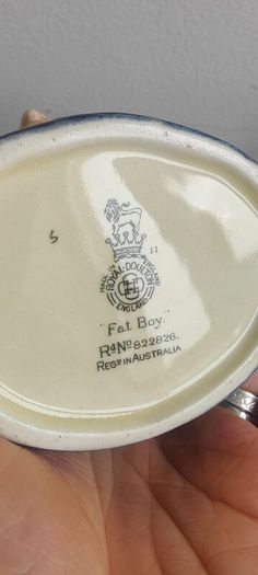 Royal Doulton Fat Boy Character Jug - rare vintage ceramics