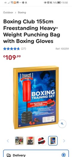 Heavy weight Punching Bag with Boxing Gloves