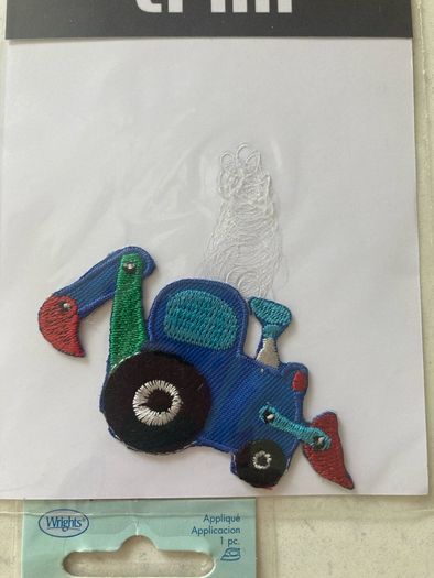 Assorted iron-on motifs for customising children's clothing