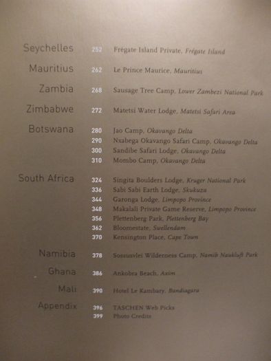 SALE! The Hotel Book - Great Escapes AFRICA by Shelley-Maree Cassidy