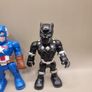 Hasbro Mega Mighties Marvel Captain America  and Black Panther Action Figures. 6 inches Image 3