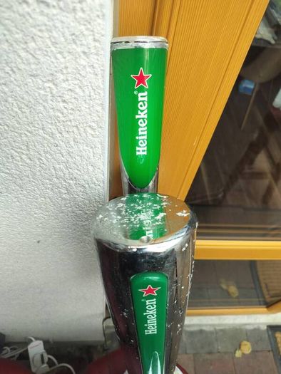 Heineken taps/ beer taps/ home bar