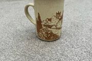 Vintage Ashdale Pottery English Country Cottage Stoneware Mug Made in England
