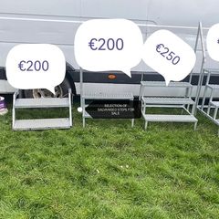 Selection of galvanised steps