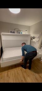 Double Murphy Desk Bed (Hidden Bed)