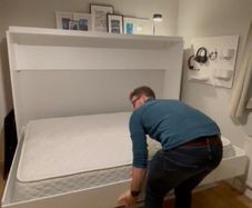 Double Murphy Desk Bed (Hidden Bed)