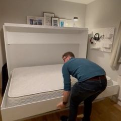 Double Murphy Desk Bed (Hidden Bed)