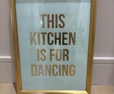 Gold picture frames