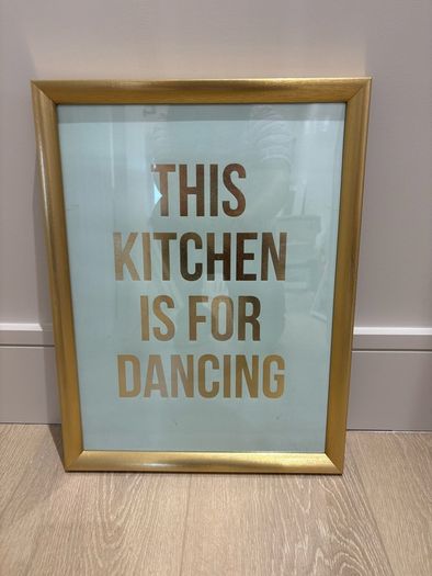 Gold picture frames