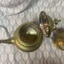 Tea or coffee brass set Image 9