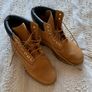 Original Timberland Women Premium 6-Inch Waterproof Boots 7W Yellow Image 2