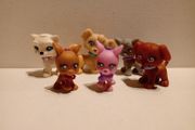 Polly Pocket Sparklin' Pets x 6