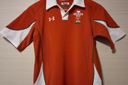 Wales Jersey. Official Under Armour Wales Rugby Home Jersey. Youth Medium. Collect In Dublin Or Receive Via Post.