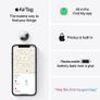 AirTag. Track your keys, wallet, luggage, backpack. Replaceable battery. Water-resistant. One-tap set up with iPhone or iPad. Image 6