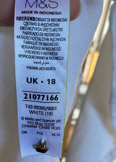 M&S Linen Blouse size 18