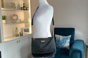 Carvela Black Handbag with Gold Chain