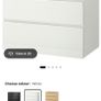 White Chest of Drawer - Ikea Malm Image 2