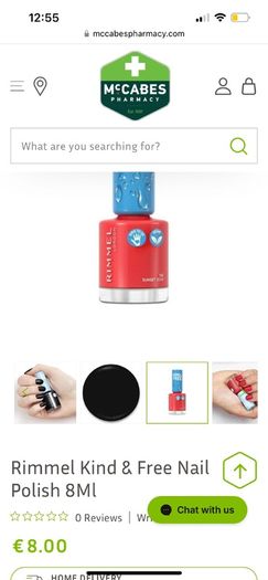 Rimmel Kind and Free Nail polish