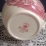 Vintage MASON'S Patent Ironstone China 50 oz Pitcher with Rope Edge in the Red & White VISTA Pattern Image 4