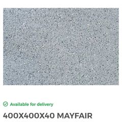 Slabs Mayfair silver paving