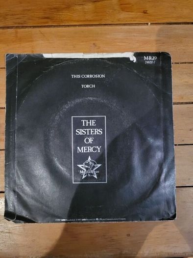 The Sisters Of Mercy This Corrosion 7 inch Single 1987 Merciful Release WEA