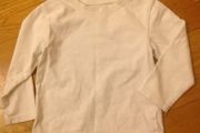 White Long Sleeve Top Age 9-12 months