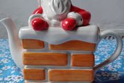 Vintage Santa Teapot