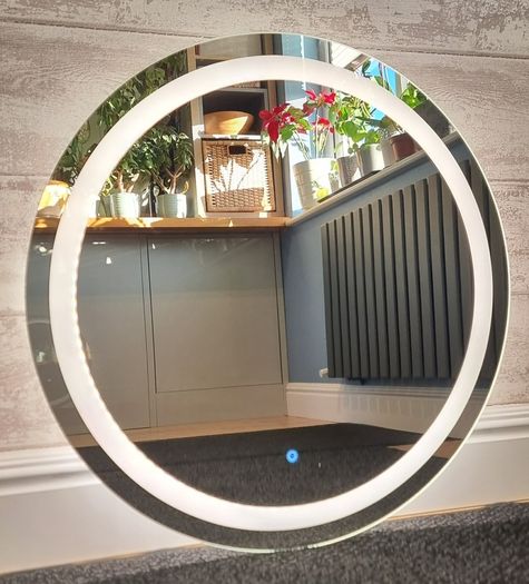 LED Bathroom Mirror Dual LED 70cm