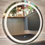 LED Bathroom Mirror Dual LED 70cm Image 4