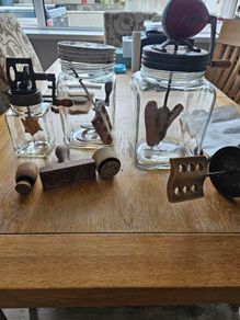 vintage butter churn