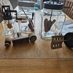 vintage butter churn
