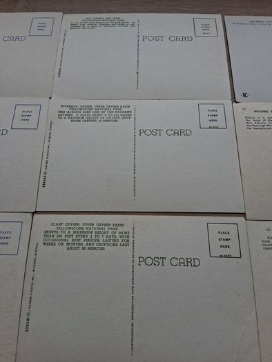 33 x USA And Canadian Mid Century Postcards