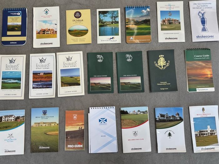 Strokesavers from World's best courses