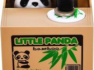 main image for ad Electronic Panda Money Box For Children and Adults - With Panda Paw For Grabbing Coins