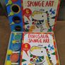 Dinosaur  related arts and crafts, jigsaw & activity sticker book Image 2